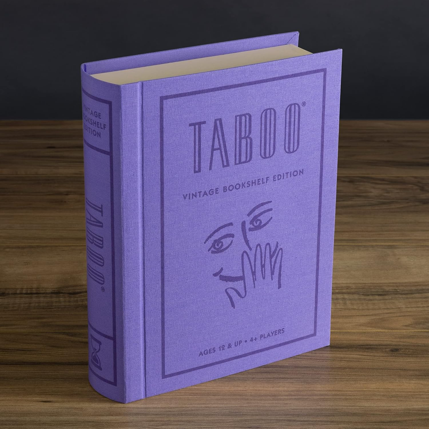 Taboo Linen Book Vintage Edition Board Game image number 4