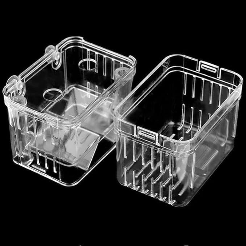 WADY 1Pc Breeding Box for Fish Tank, Fish Breeding Box Isolation Box Fish Isolation Hatchery, Aquarium Hatchery Incubator Breeder Box, Acrylic Hatchery Incubator Tank Fish Tank Divider image number 3