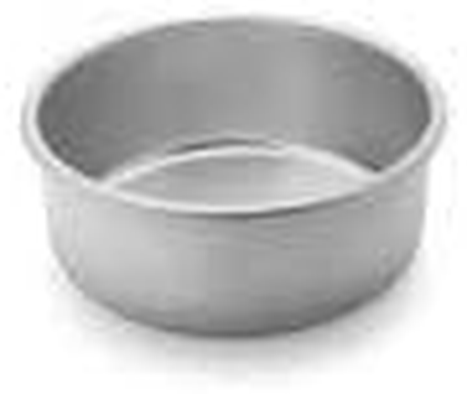 Nordic Ware 45406 Naturals Aluminum Bakeware Layer Cake Pan, Silver 6"X2.5" image number 1
