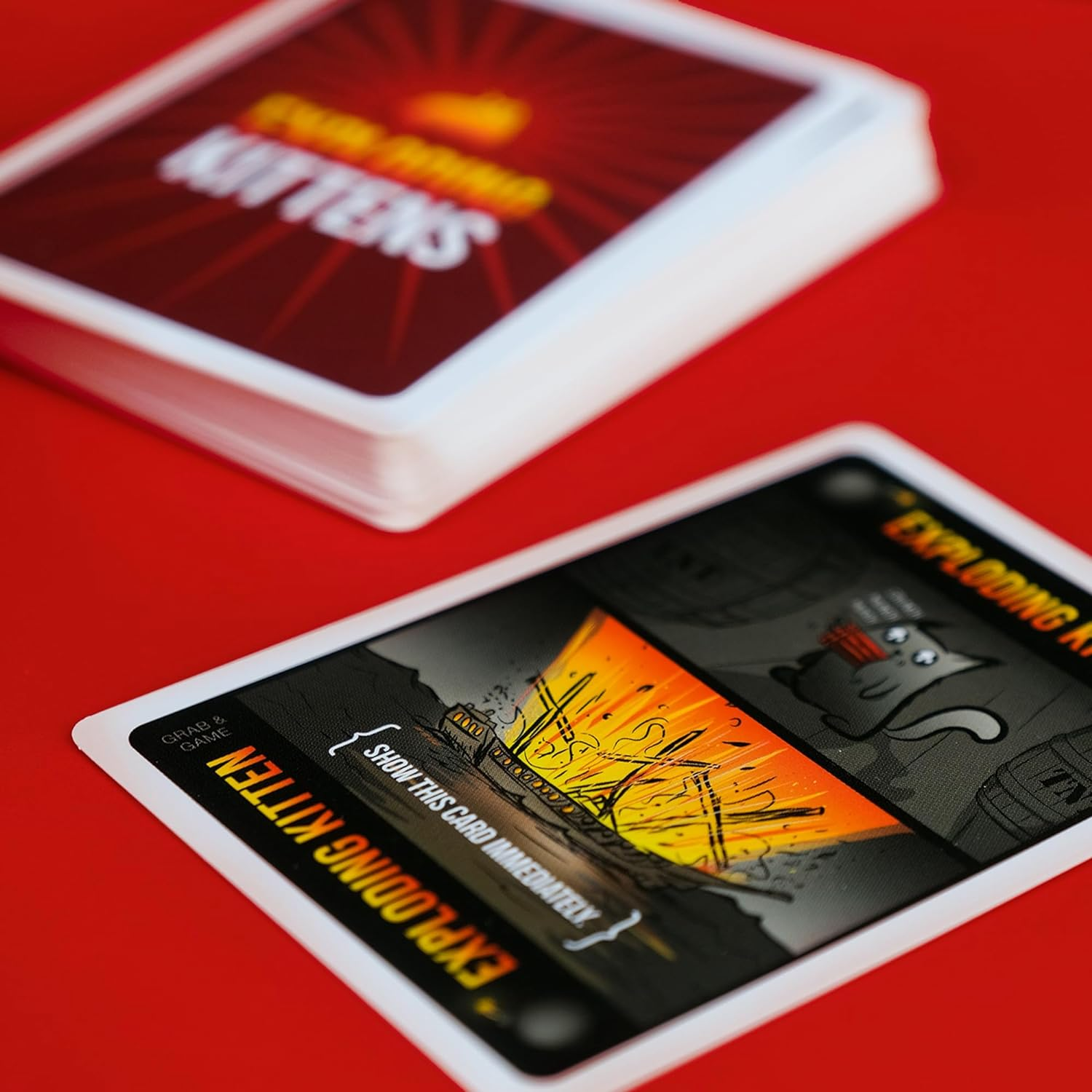 Grab & Game - Exploding Kittens | Travel Sized image number 1