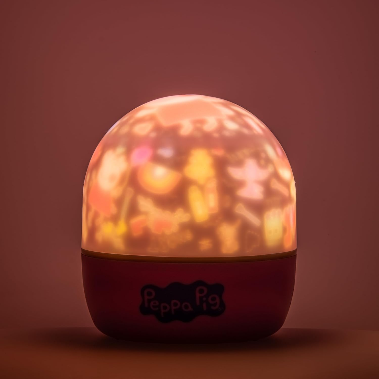 Paladone Peppa Pig Projection Light - Officially Licensed Projector Lamp with Sounds & Interchangeable Scenes, 4 Light Modes, Bedtime Soothing Night Light image number 5