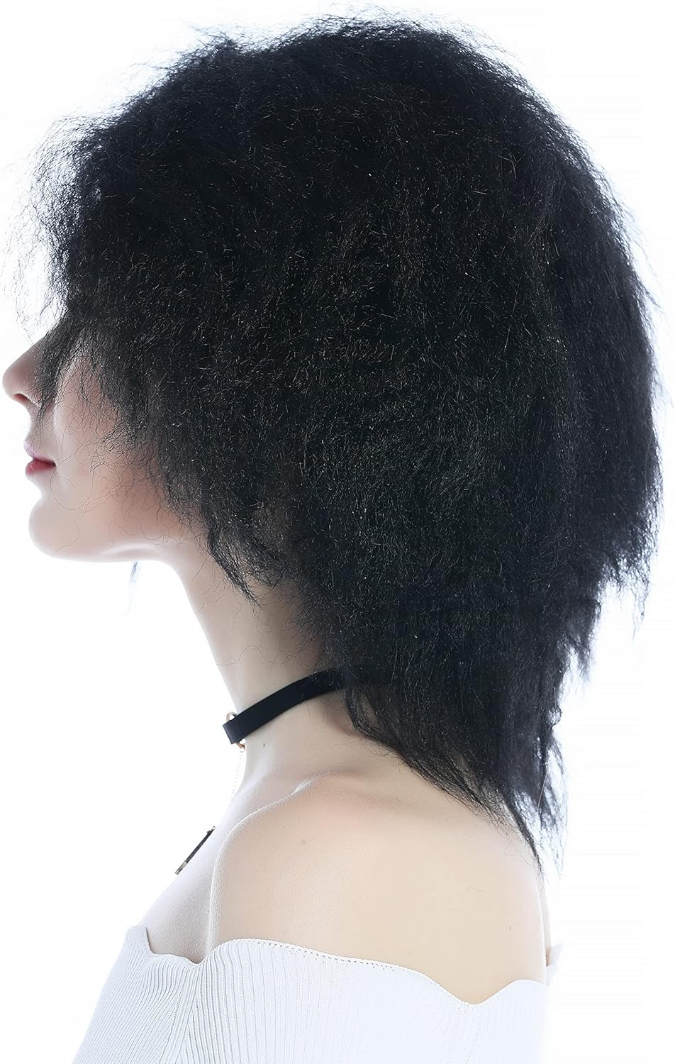 WIG ME up - ZM-1020-1B Unisex Wild Voluminous Creped Curls Crepe Curls Black image number 1