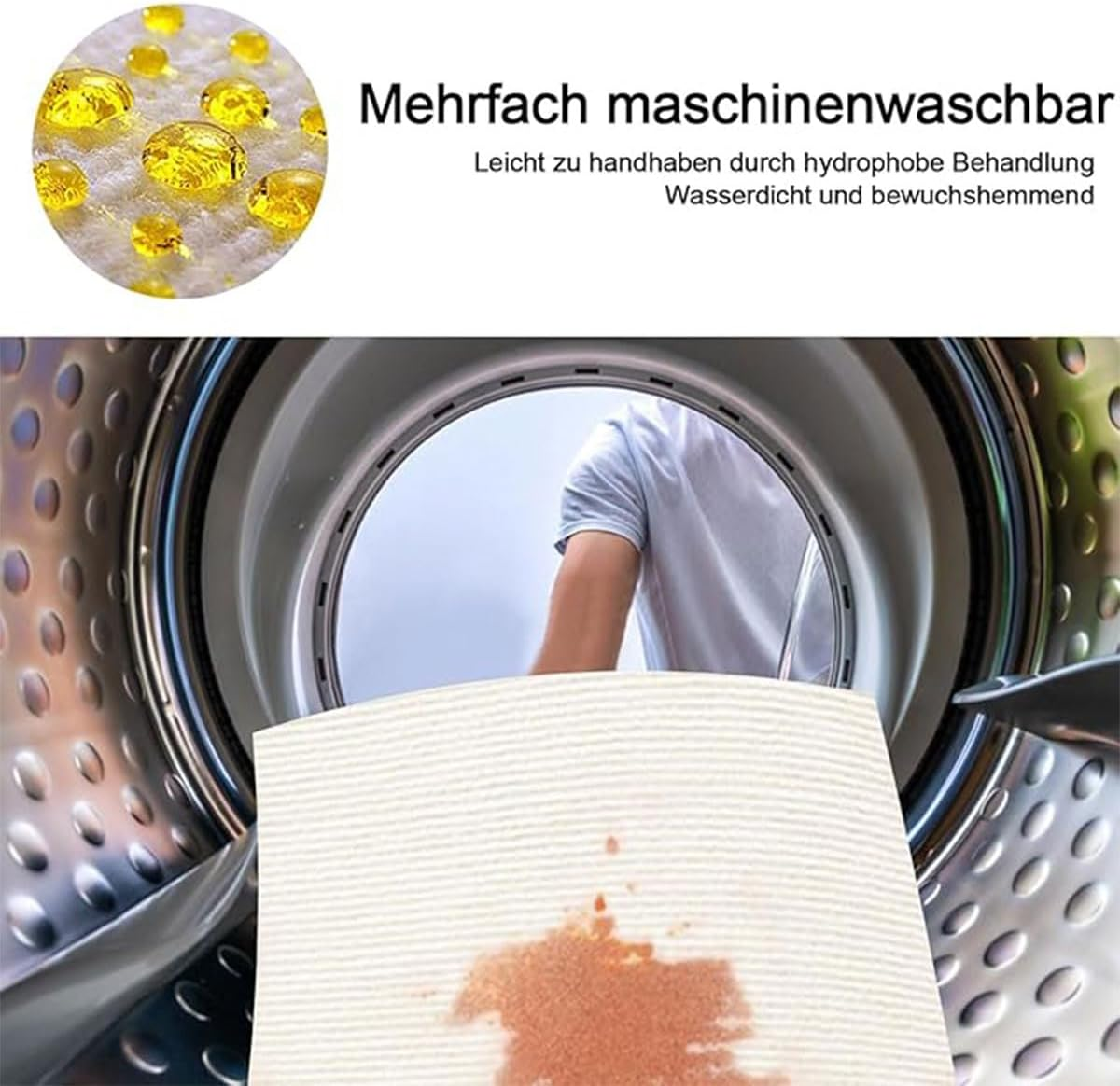 AIMALL 12PCS Patchwork Floor Mats 11.8In X 11.8In Self-Adhesive Japanese-Style Anti-Slip Polyester Carpet Tiles for Living Room Bedroom Entryway Beige Green - Green image number 6