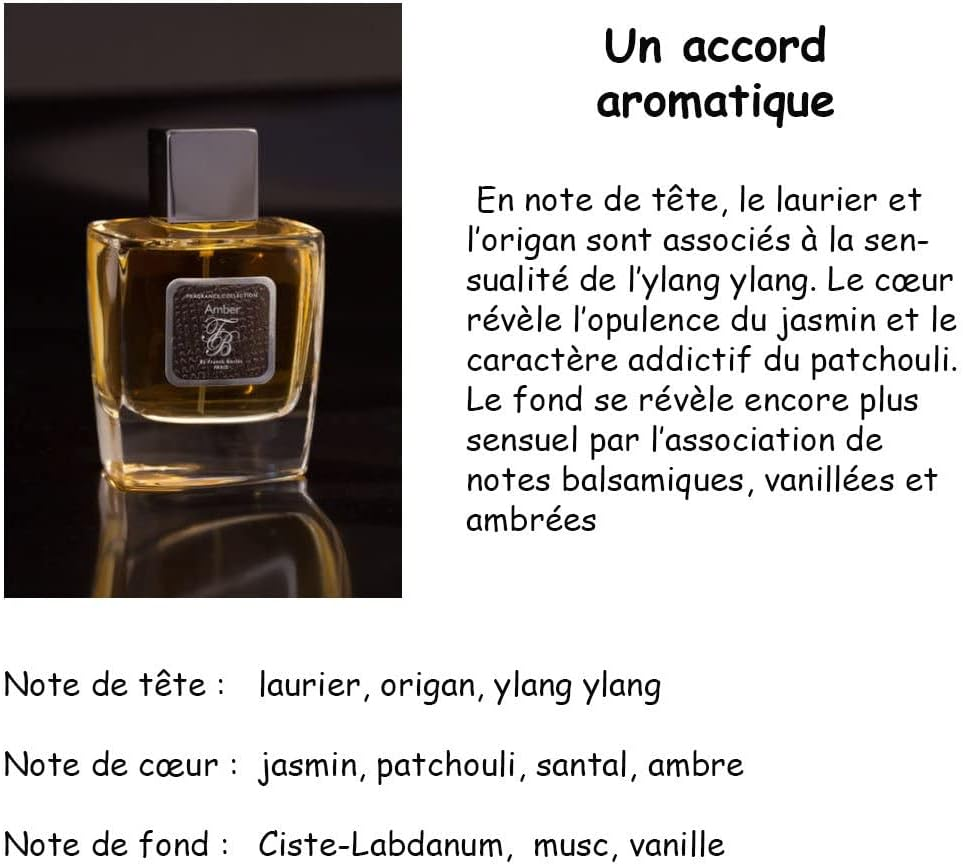 Franck Boclet Amber by Franck Boclet Eau De Parfum Spray (Unisex) 100 Ml image number 4