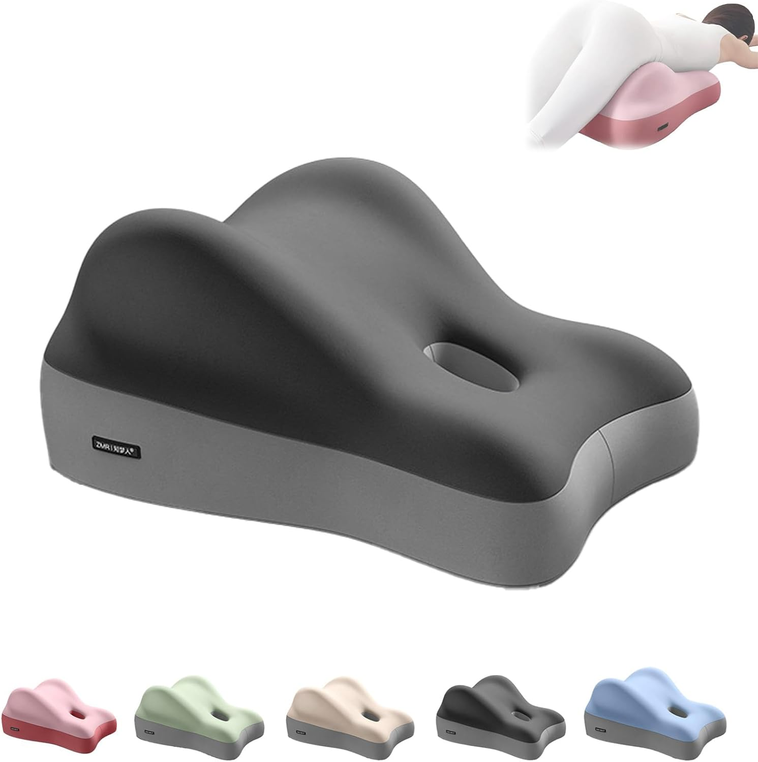 Butt Cushion for Couples, Couples Butt Cushion - Sturdy Design, Low-Profile Design Couple Pillow for Intimacy, Recovers after Impact, Ideal for Sitting and Lying image number 6