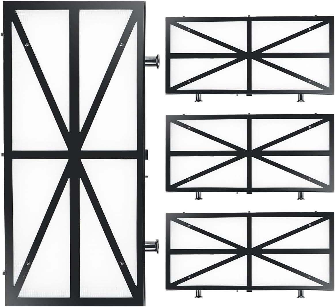 Wuyan 4 Pack Ultra-Fine Cartridge Filter Compatible with Dolphin DX6, Wave 75, Edge, Quest,Dx5+S Pool Cleaner Filter,Part 9991408-R4 image number 1