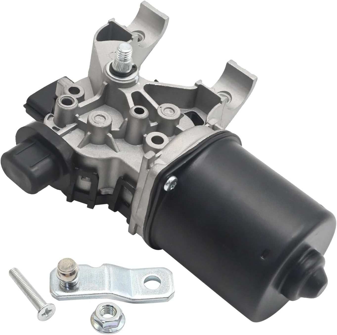 Ollanoos Front Wiper Motor 288100678R Front Windscreen Wiper Motor for Right Hand Drive RHD Vehicles Replacement for Renault Clio Mk4 2013-2020 Replace 288603753R image number 1