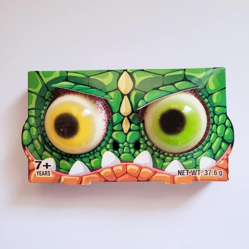 Hilary Trolli Pop Eye Funny Animals Soft Fruit Gummy Candy with Sour Center 37.6G X 7Pcs image number 3