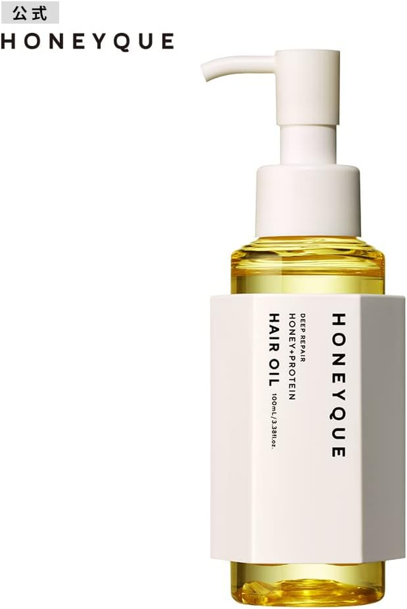 Honeyque Deep Repair Honey + Protein Hair Oil Sleek 100Ml image number 4