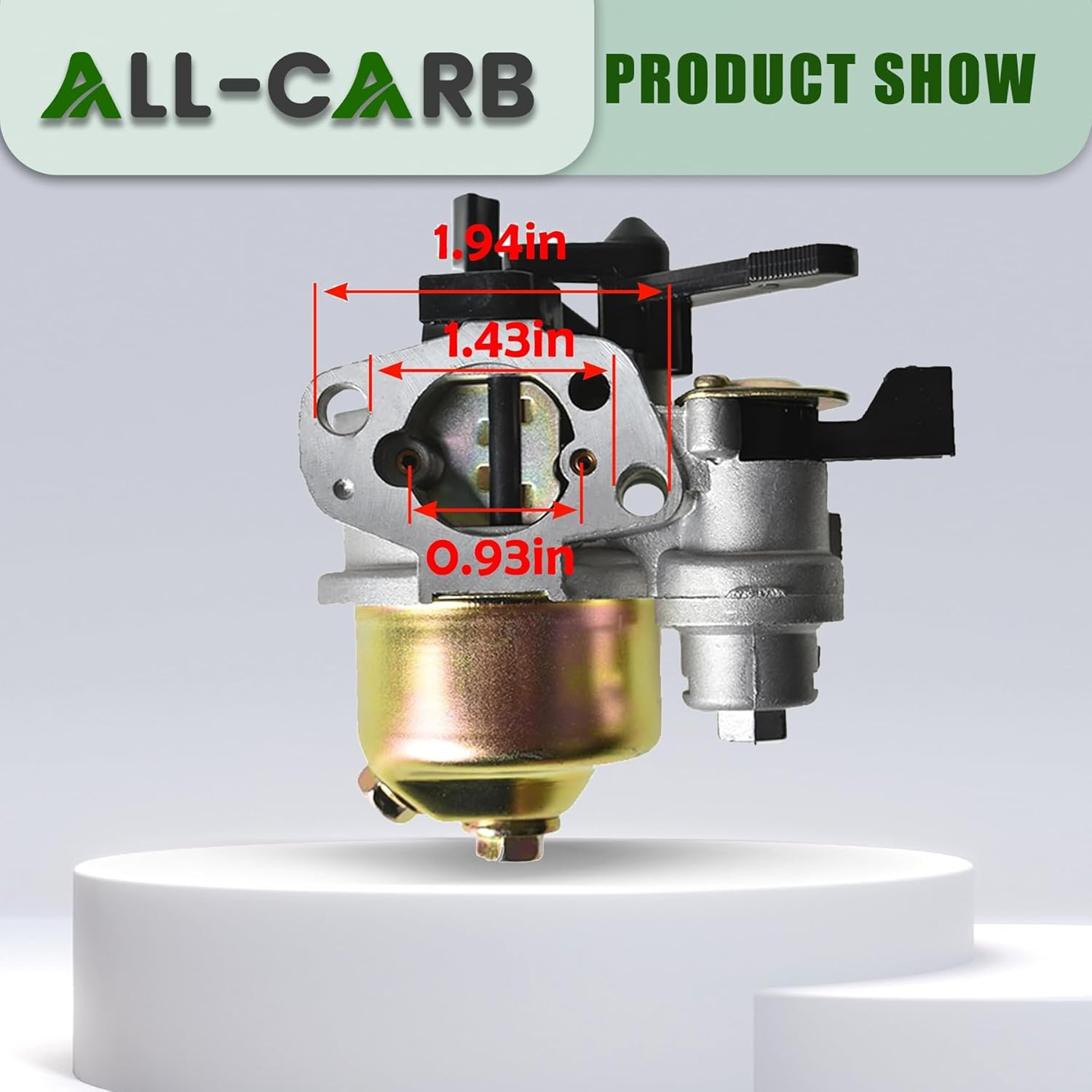 New Carburetor for Honda GX160 GX200 5.5HP 6.5HP 16100-ZH8-W61 W/Choke Lever Carb image number 1