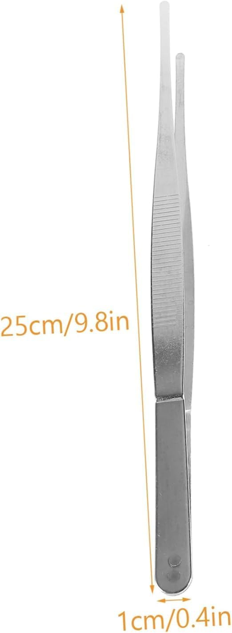 Ksngtixe 4-Piece Stainless Steel Gardening Tweezers Set - Long Handle Plant Tools for Bonsai, Succulents, Transplanting - Durable & Ergonomic Garden Accessories image number 3