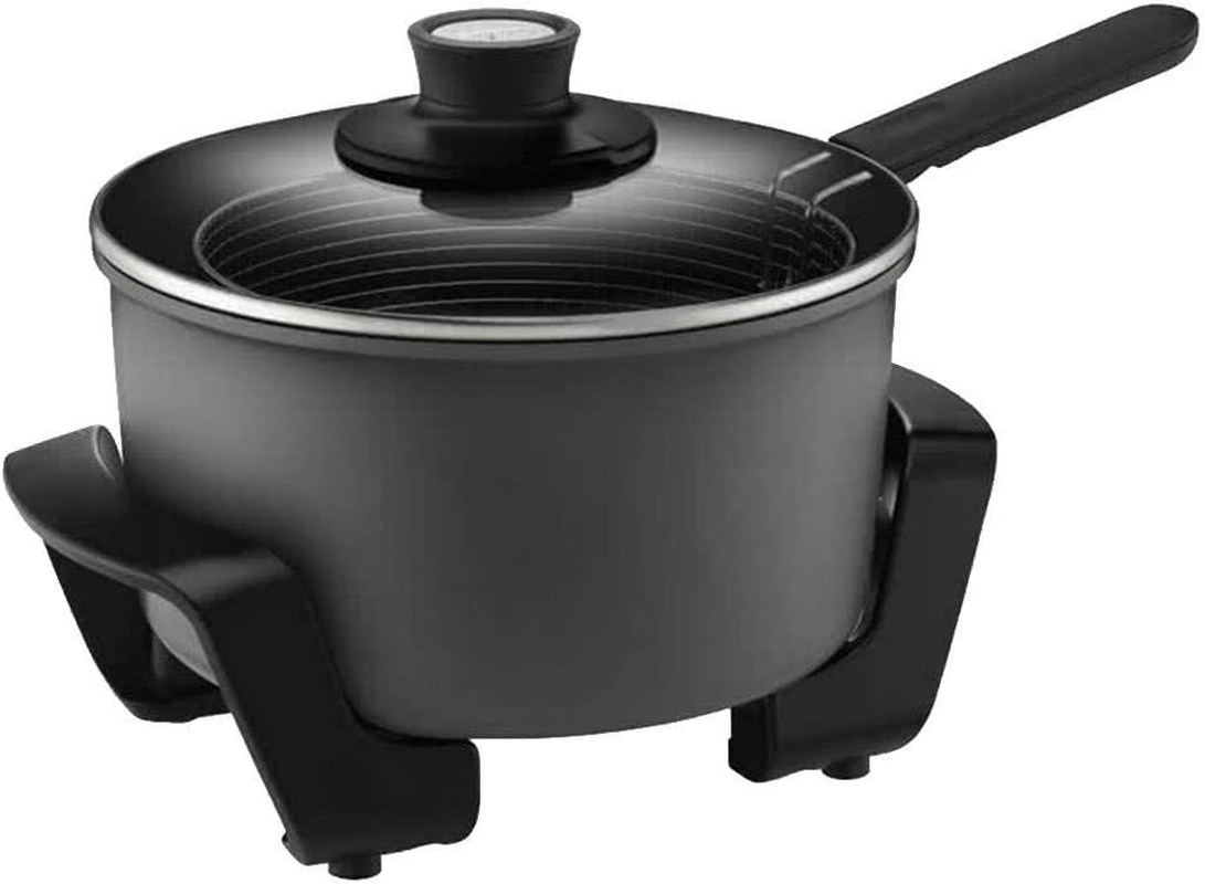 Sunbeam DF4500 Multi Cooker Deep Fryer with Lid | 5L Capacity | 1600W | Stainless Steel Basket | Boil, Roast, Casserole, Braise, Stir Fry & Deep Fry |, Charcoal image number 2