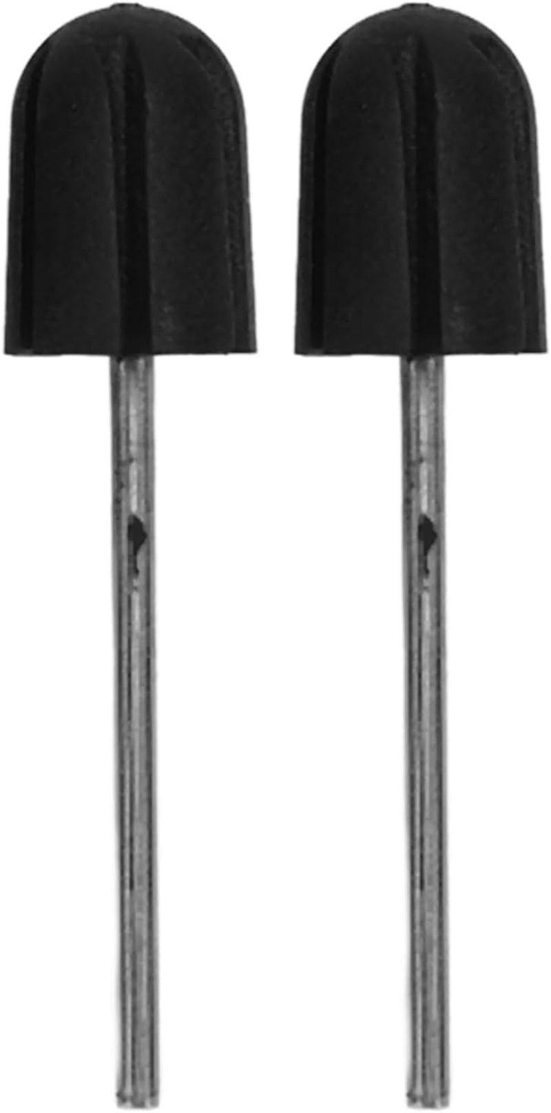 Watris Veiyi Pack of 50 Sanding Caps Nail Cutters, 120# Sanding Sleeves Nail Cutter Attachments, 15 X 10 Mm Sanding for Processing Nails