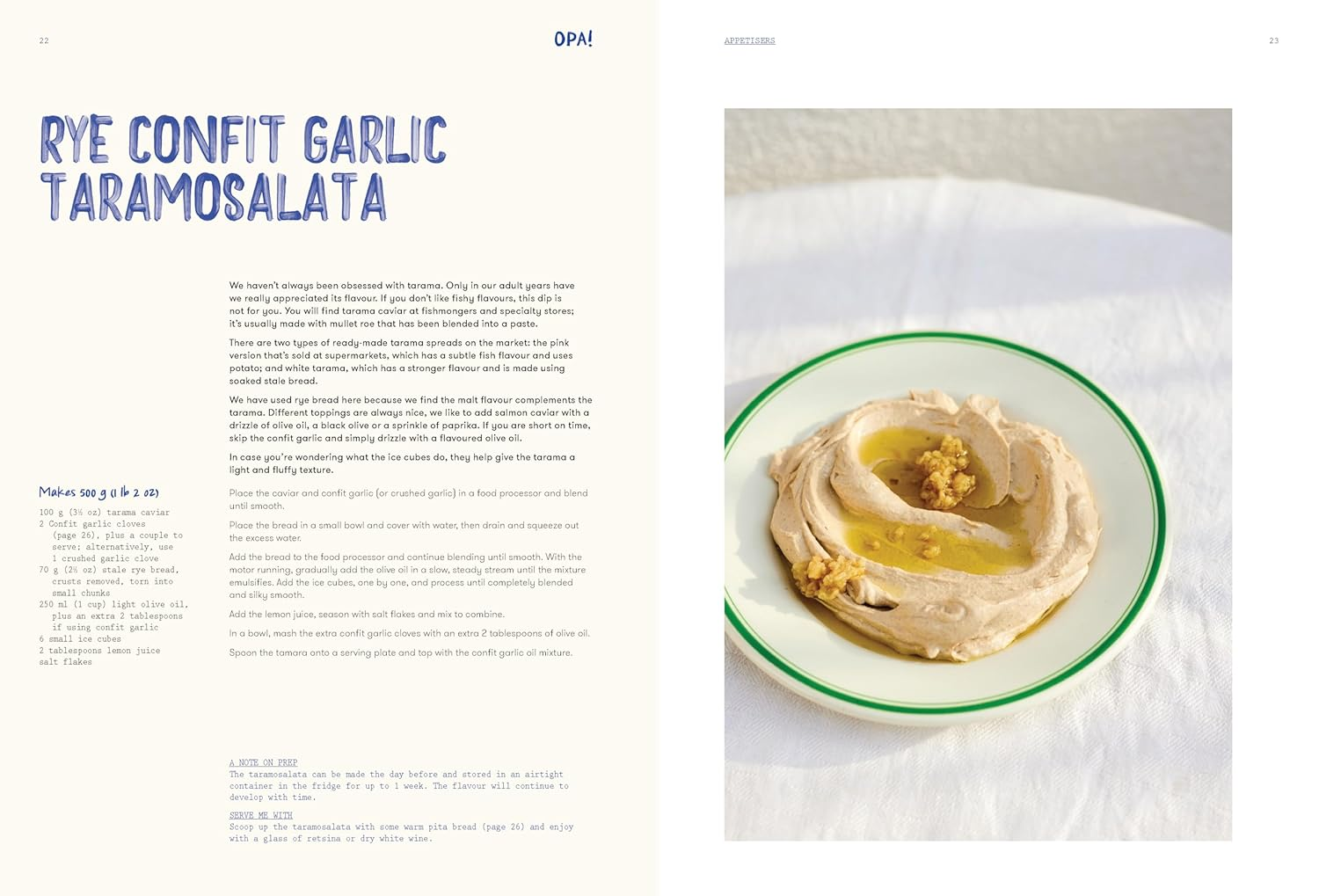 OPA!: Recipes Inspired by Greek Tavernas