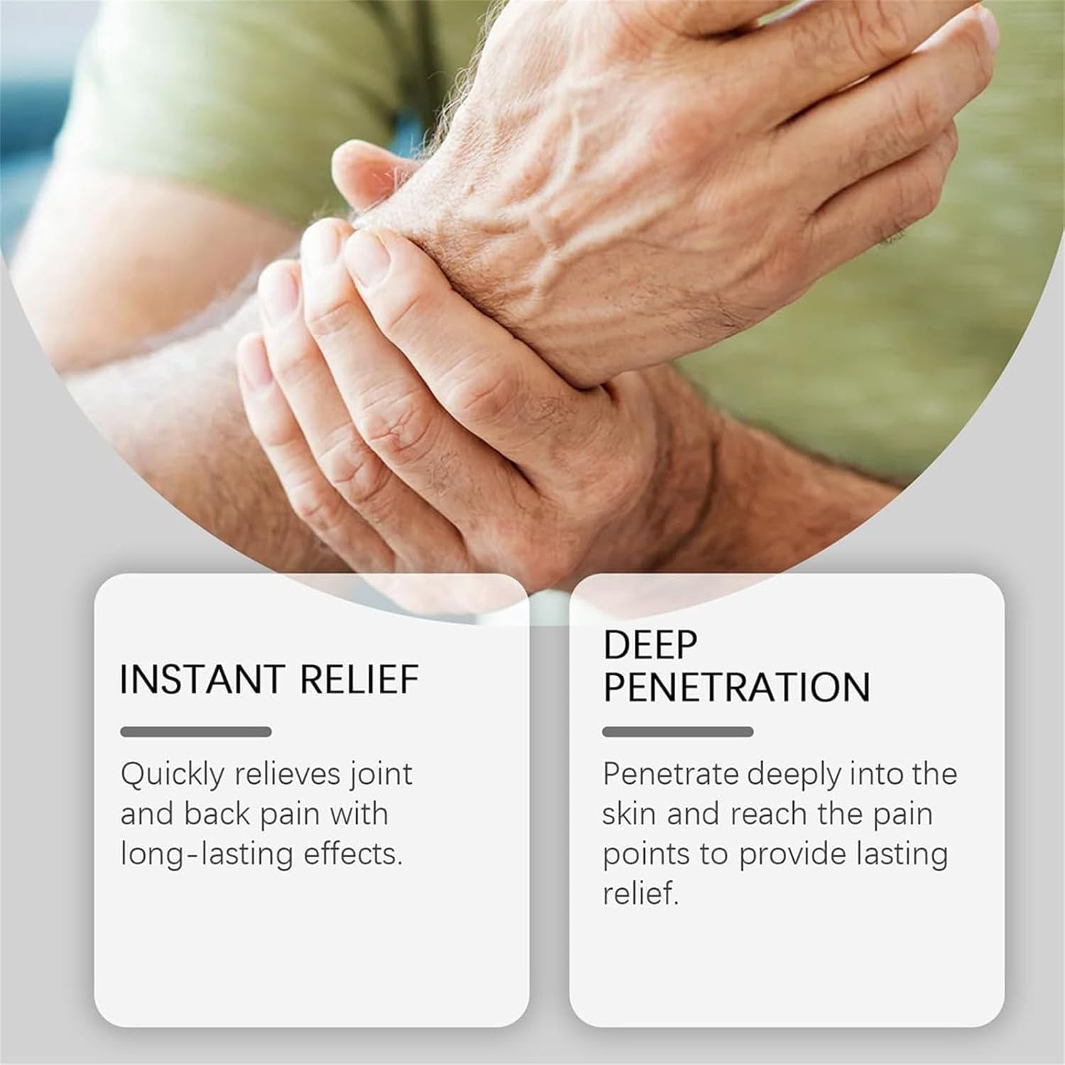 Elycura Nerve Care Healing Salve, Muscle Relaxation & Tingling Relief, Nerve Soothing Cream, Natural Ingredients, Effective Relieffor Back, Neck, Hands, Knees (3Pcs) - 3Pcs image number 3