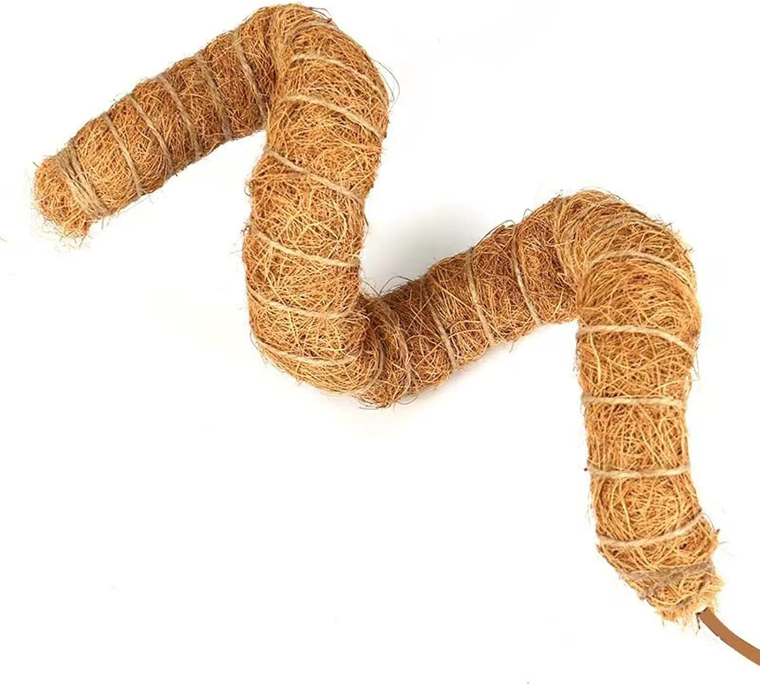 2 Pack 23 Inch Flexible Moss Poles for Monstera Indoor Climbing Plants Coir Plant Support Stake Plant Pole for Pothos Philodendron Garden Plant Supports Moss Poles for Monstera Fishb