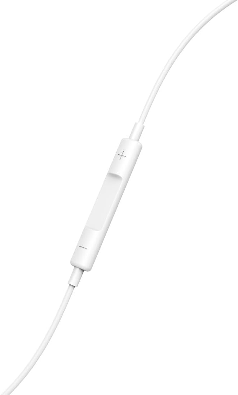 Hama Glow Hifi in Ear Headphones Wired Stereo White Volume Control image number 1