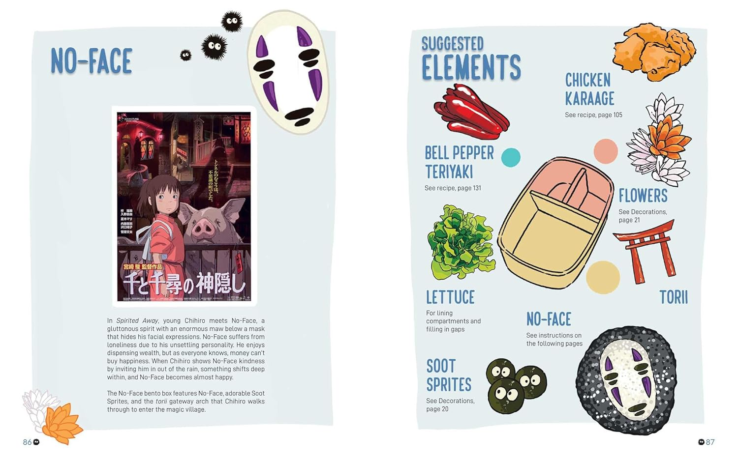 Studio Ghibli Bento Cookbook: Unofficial Recipes Inspired by Spirited Away, Ponyo, and More! image number 5