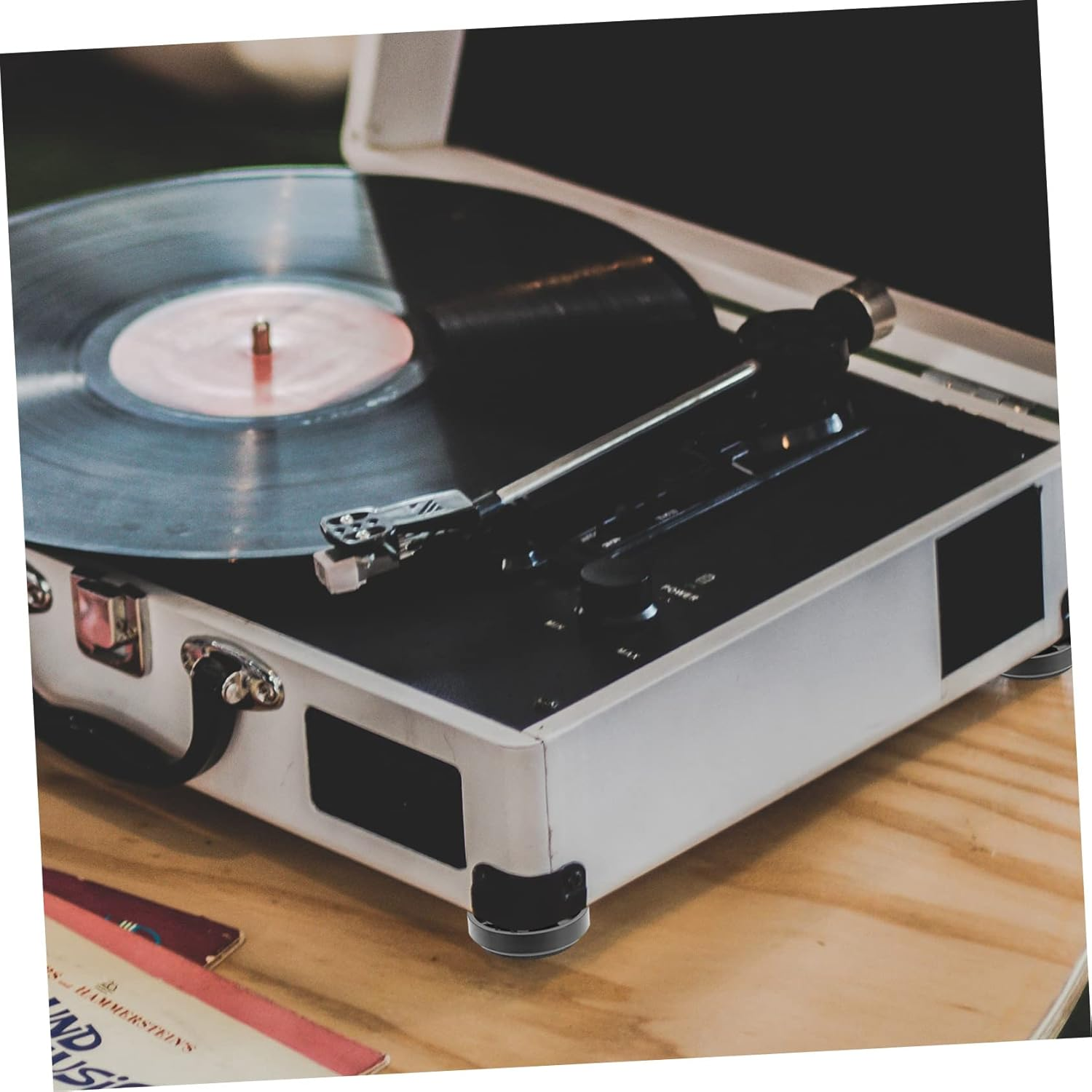 BRIGHTFUFU 10Pcs 30X8Mm Speaker Isolation Pad and Subwoofer Isolation Feet Set Foam Vibration Damping Stand for Hifi Audio Equipment and in Home Theater image number 5