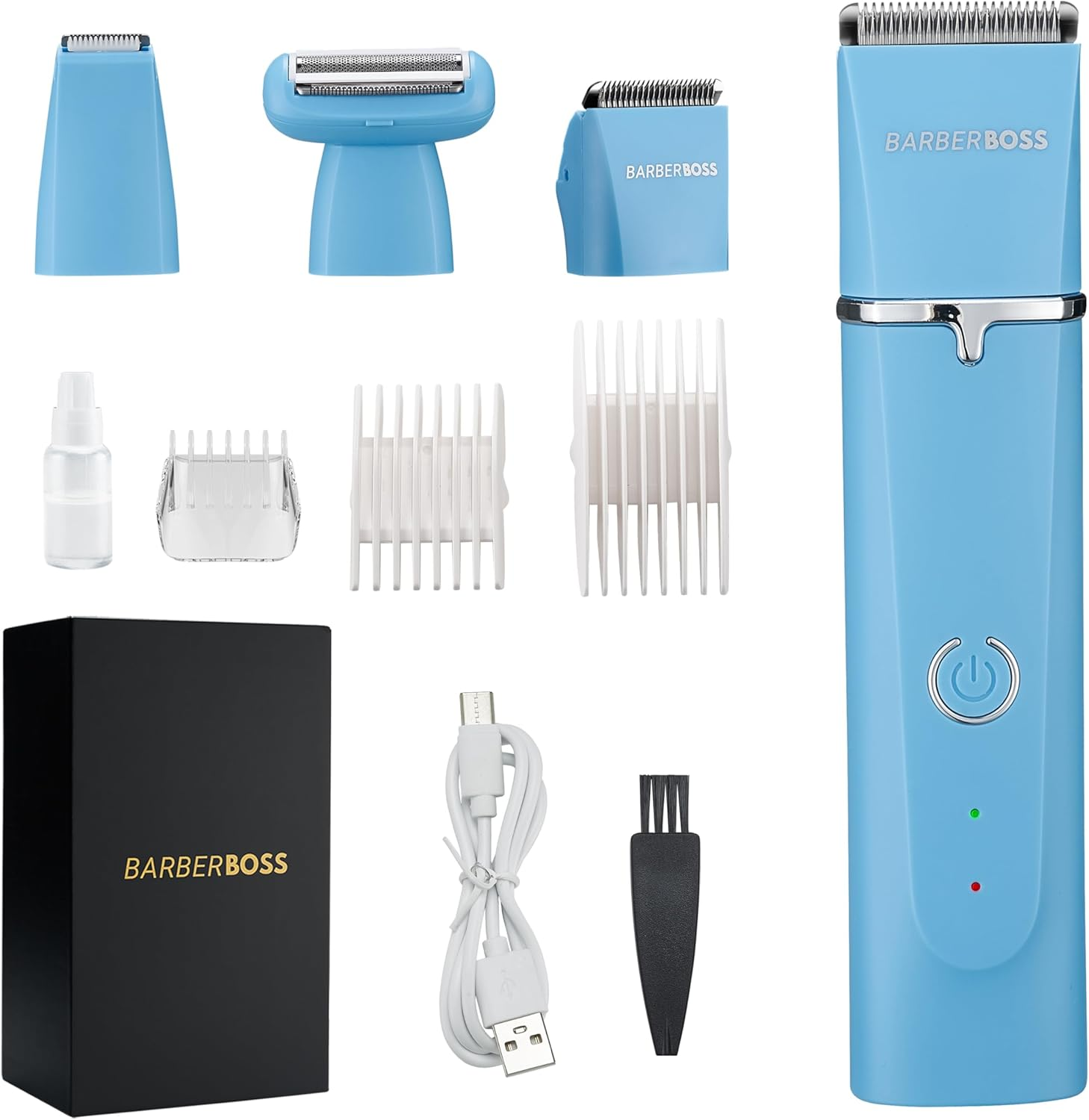 Barberboss All-In-One Beard Trimmer for Men, Hair Clipper for Men, Hair Clipper for Men, Hair Clipper for Men, Hair Clipper for Men, QR-6053 image number 5
