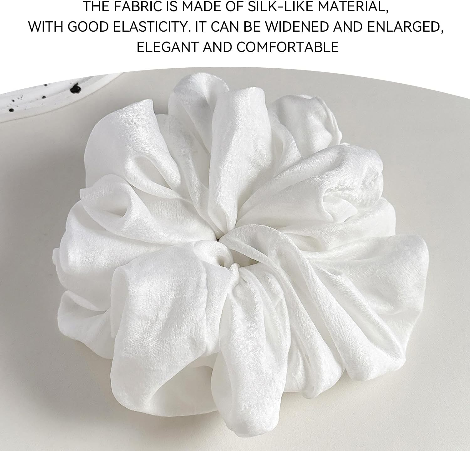 2 Pieces Elastic Hair Ring, Elee and Simple Hair Accessories, Retro Hair Accessories for Women, Hairstyle Fixing Supplies, Accessories for Hairstyle Decoration. image number 3