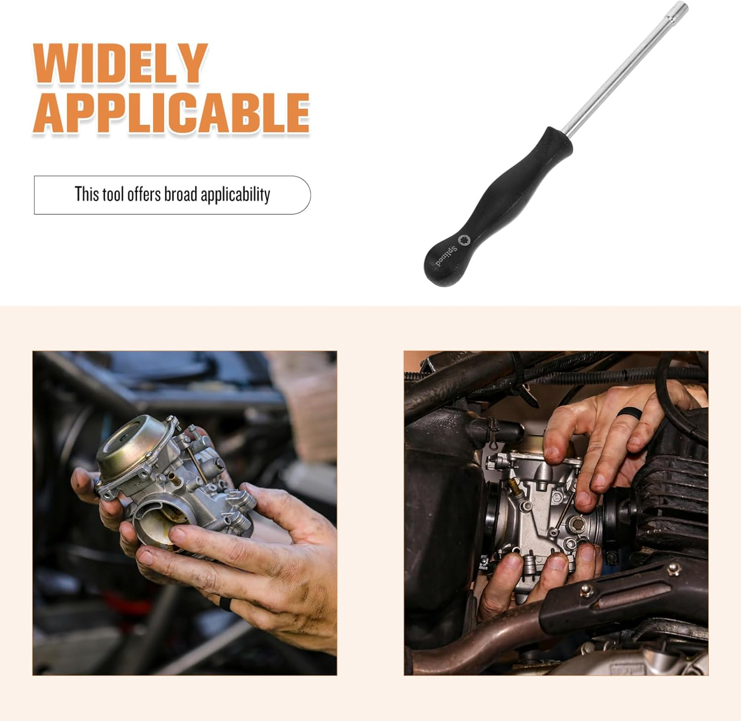 ULTECHNOVO Carburetor Adjust Screwdriver Carburetor Equipment Adjuster Tool for Engine Repair image number 1