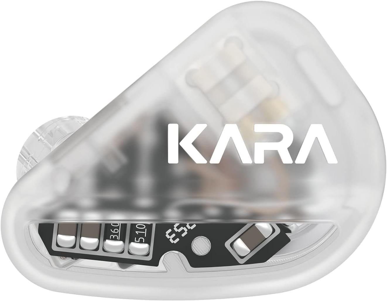 TANCHJIM Kara In-Ear Headphones with High Sound Quality Wired Hifi Listening IEM Earphones Headphones Gaming Earbuds White Color image number 2