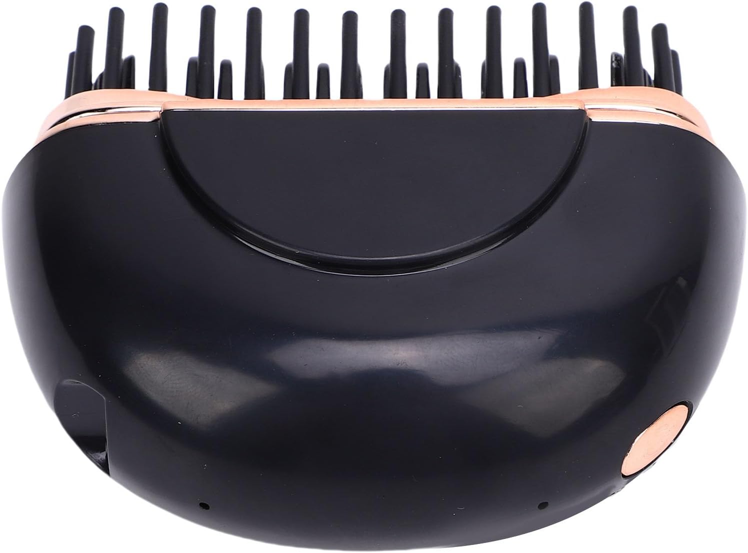 Pongnas Cordless Hair Straightener Comb, Quick Heating, Rechargeable Hot Brush, Hair Straightener for Home and Travel, 27 W (Black) image number 3