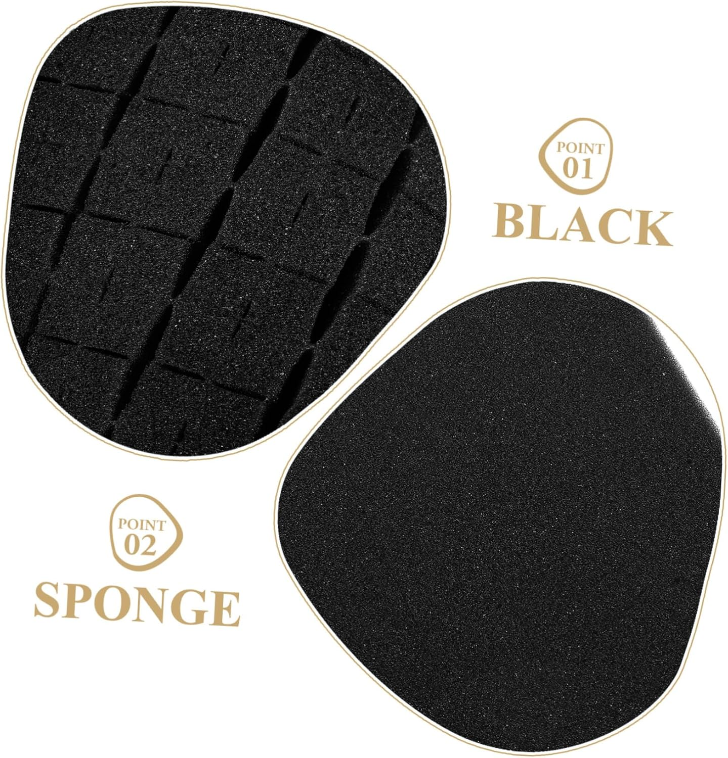 MERRYHAPY Hydroponic Sponge for Growing Nursery Sponge Soilless Gardening Tool for Greenhouse Hydroponics and Floating Gardening Tray