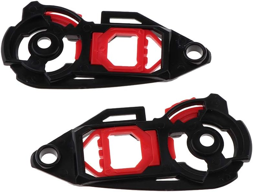 Blesiya 2Pcs Helmet Shield Visor Gear Plate Set Ratchet Set for K1 K3Sv K5