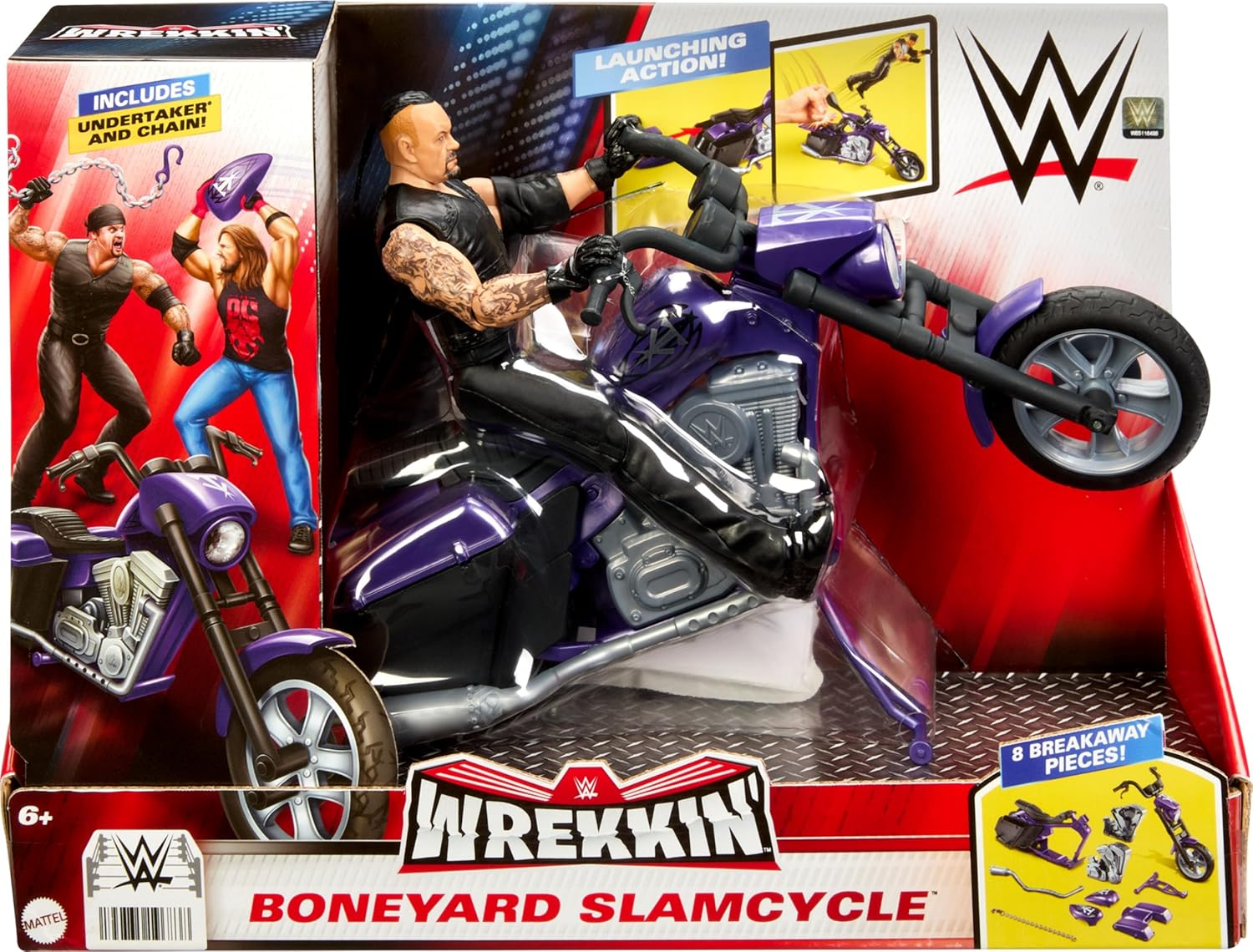 WWE Spring Wrekkin' Slamcycle 2.0 image number 3