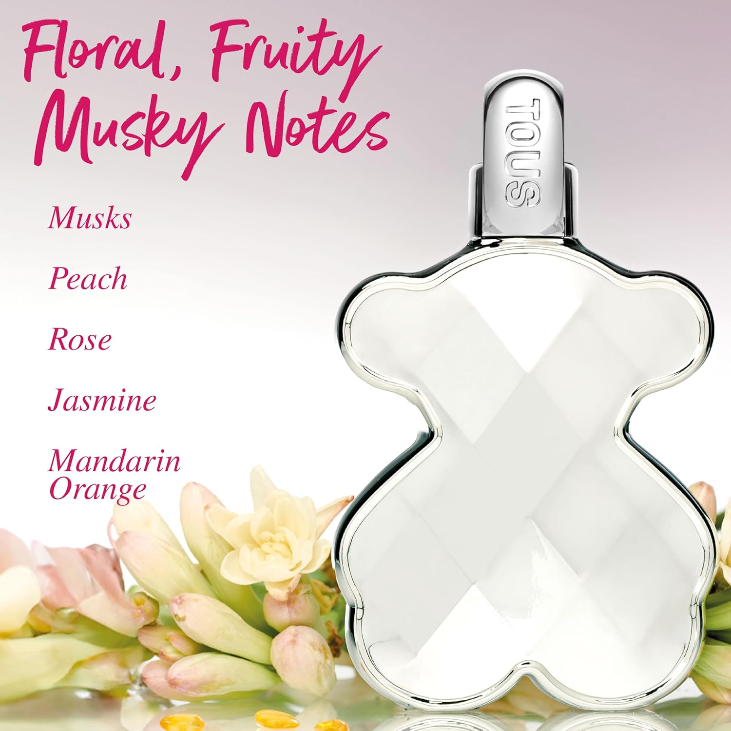 Tous Love Me Silver by Tous for Women - 3 Oz EDP Spray image number 3