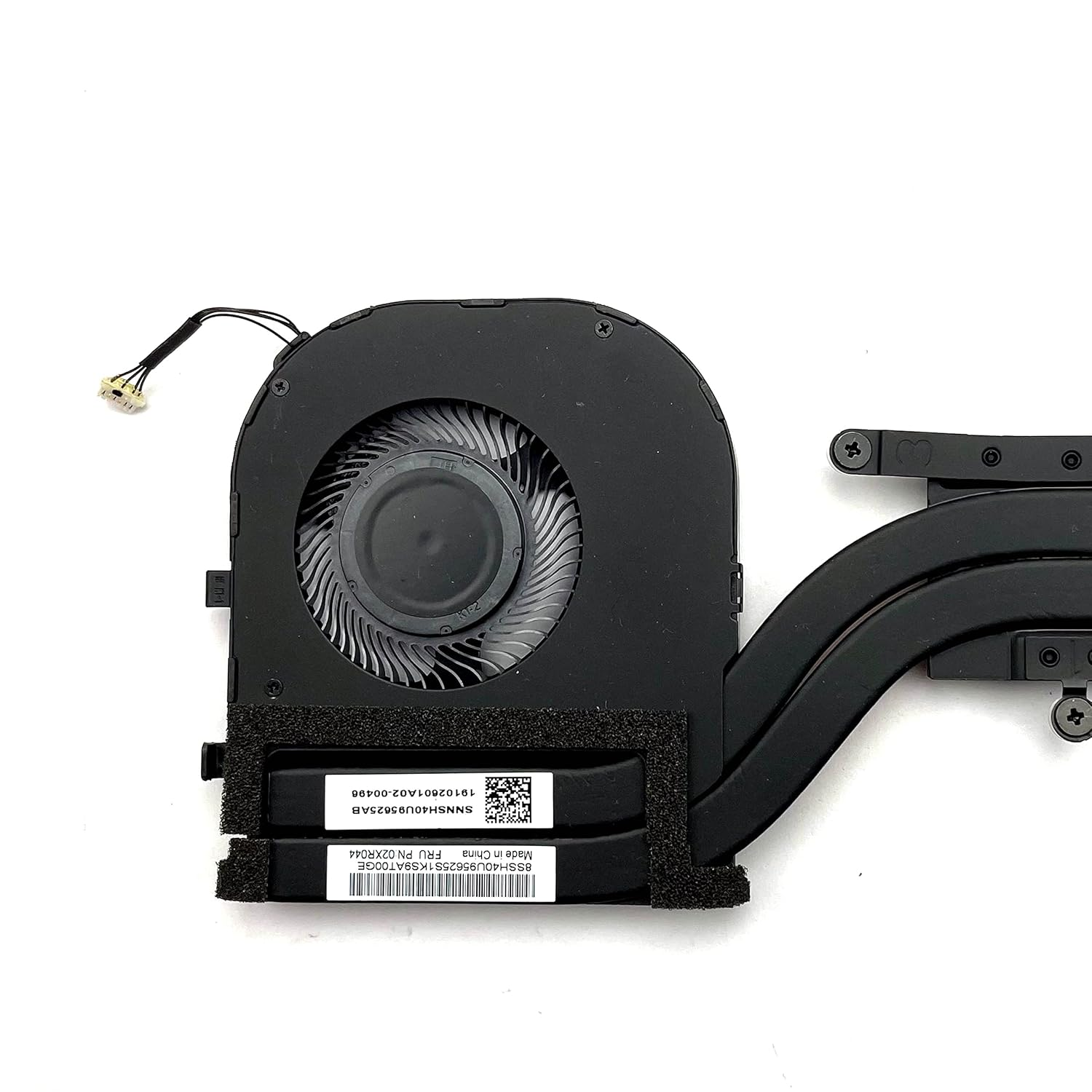 Bestparts CPU+GPU Cooling Fan with Heatsink Replacement for Thinkpad X1 Extreme 2Nd Gen(20Qv 20QW), Thinkpad P1 Gen 2(20QT 20QU) P/N 02XR044 image number 3