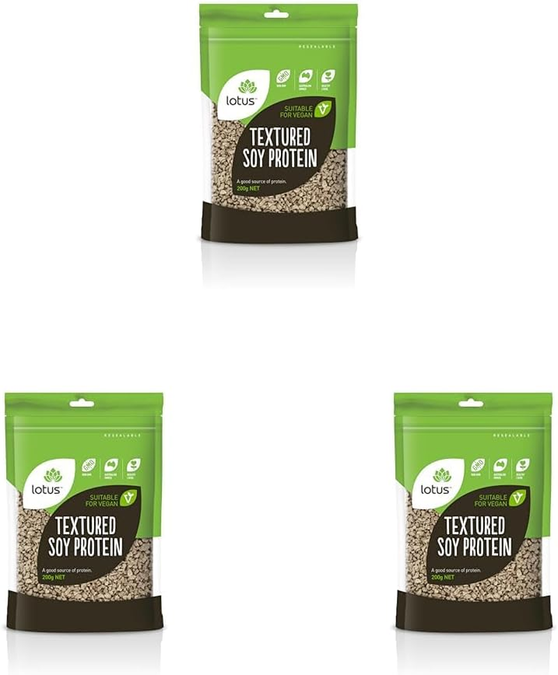 LOTUS Textured Soy Protein, 200 G image number 1