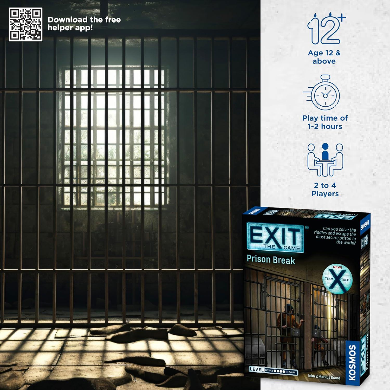 Kosmos Exit the Game Prison Break Board Game