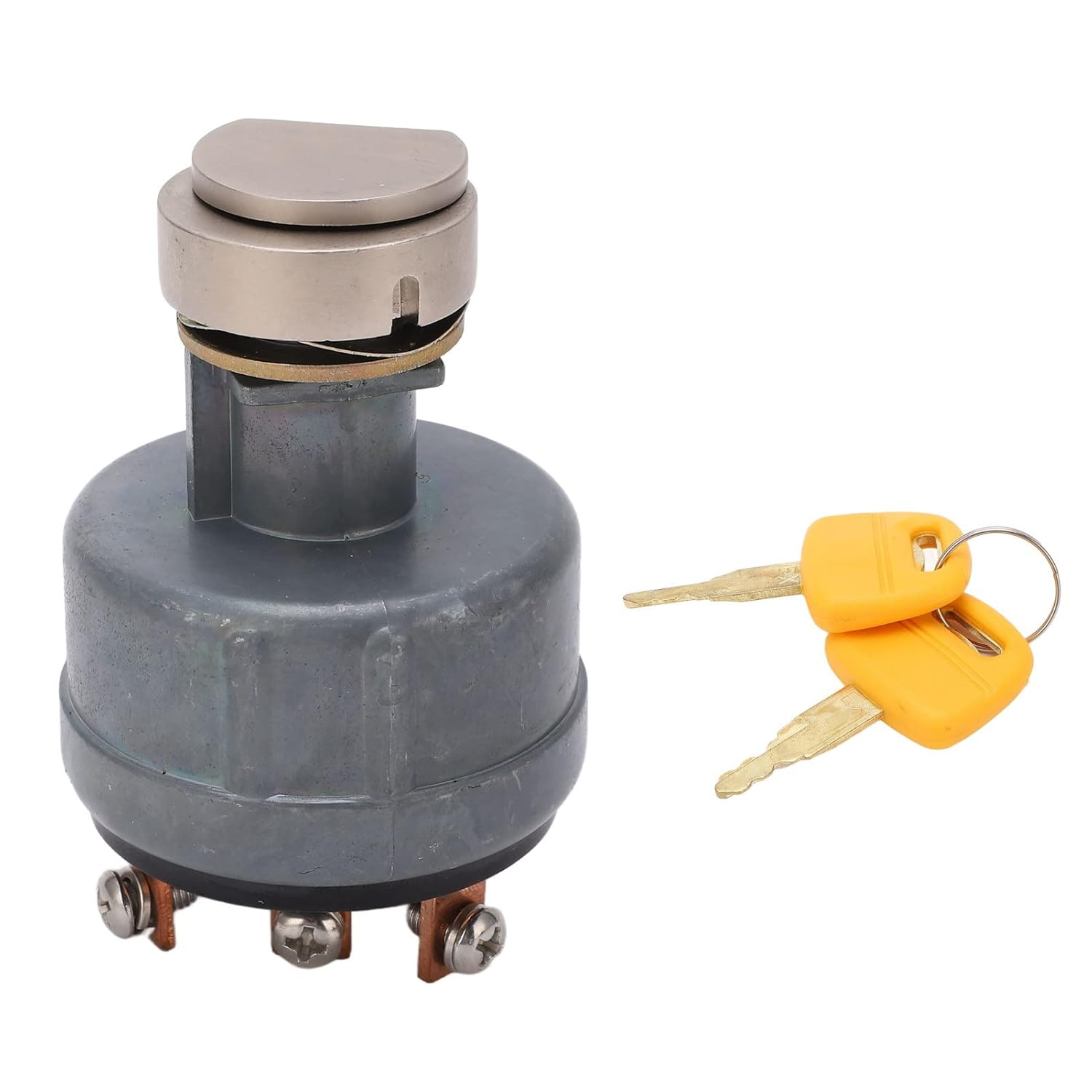 EVTSCAN Excavator Ignition Starter Switch, with 2 Keys, 6-Pin Connectors, for EX200 EX200-1 Crawler Excavator image number 6