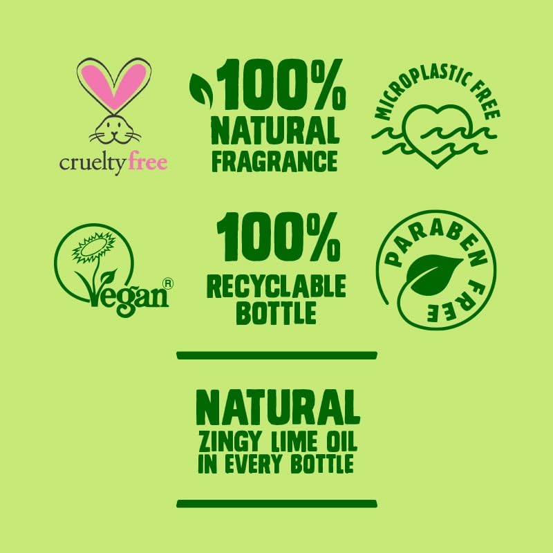 Original Source Zingy Lime Shower Gel, 6X250Ml