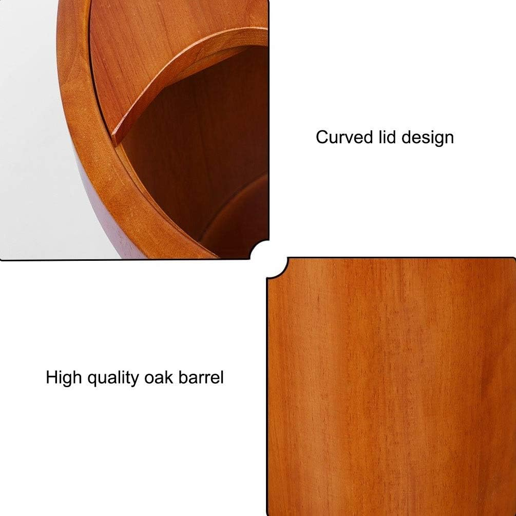 Wood Foot Bath Bucket Wood Bucket for Pedicure, Foot Soak Bucket, Foot Basin for Adults, Foot Bath Spa Tub, Foot Tub for Soaking Feet (Size : A) (A) Super Easy to Use Interesting image number 4