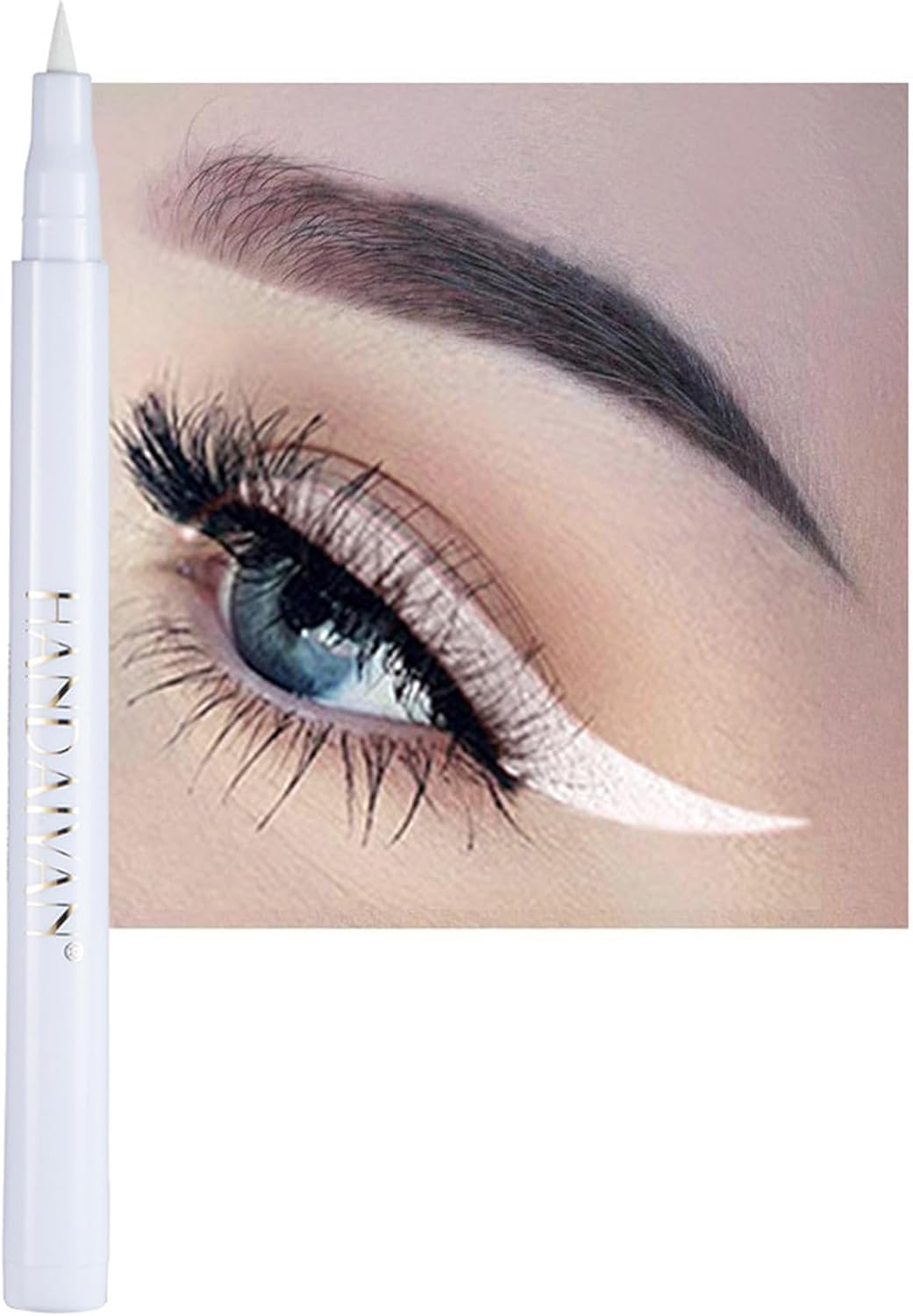 Coloured Eyeliner, Waterproof Liquid Eyeliner All Day Long-Lasting, Red Eye Liner Pen for Eye Makeup &ndash; Smooth, Smudge-Proof, Highly-Pigmentedd image number 6
