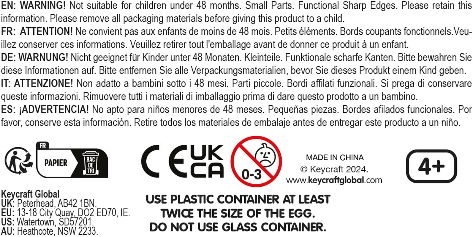 Nurchums Kid'S Filler T-Rex Hatching Egg Toys Gift, Large