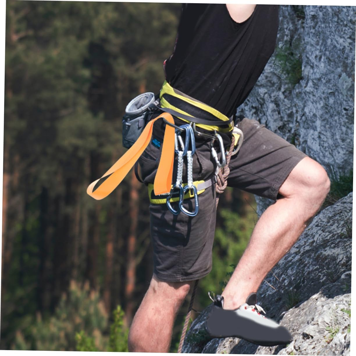 JUMPLAWN 8Pcs Motorcycle Tie down Straps Nylon Cargo Straps Self Ratcheting Secure Luggage for Atvs Motorcycles image number 3