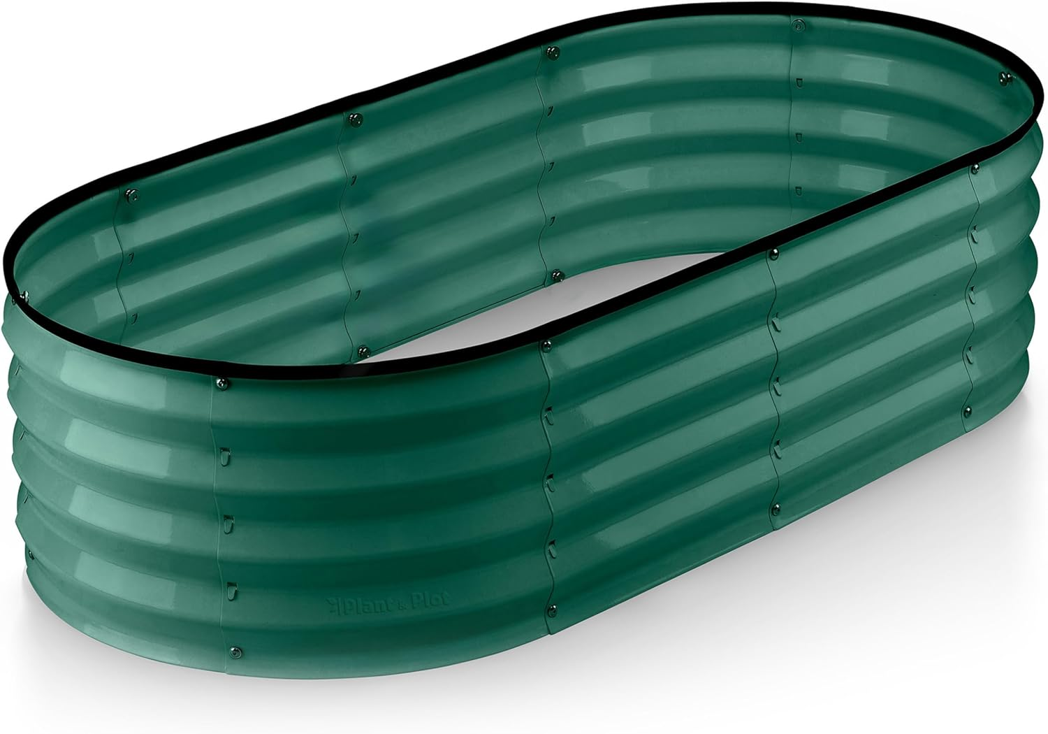 Galvanized Raised Garden Bed Outdoor // 4&times;2&times;1 Ft Planter Boxes Raised Beds for Outdoor Plants, Vegetables, Gardening // Large Metal Raised Garden Bed Kit (Silver) // Patent Pending Tool-Free Assembly