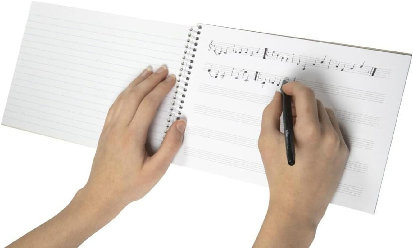 Spirax 569 Music & Theory Book 152X248Mm 18 Leaf/ 36 Page