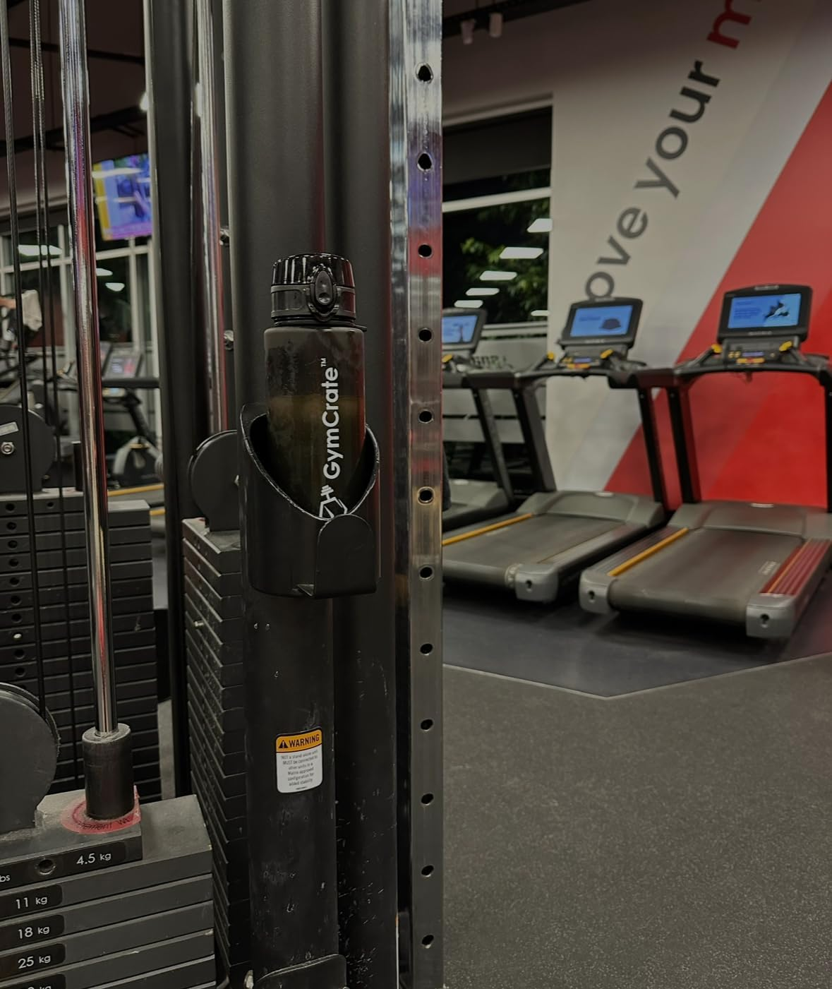 Gymcrate'S 700Ml Water Bottle - Leak-Proof, Bpa-Free, Reusable Sports Bottle with Secure Flip Lid & Carry Handle - Durable, Lightweight Design for Gym, Fitness, Outdoor, & Everyday Hydration image number 1