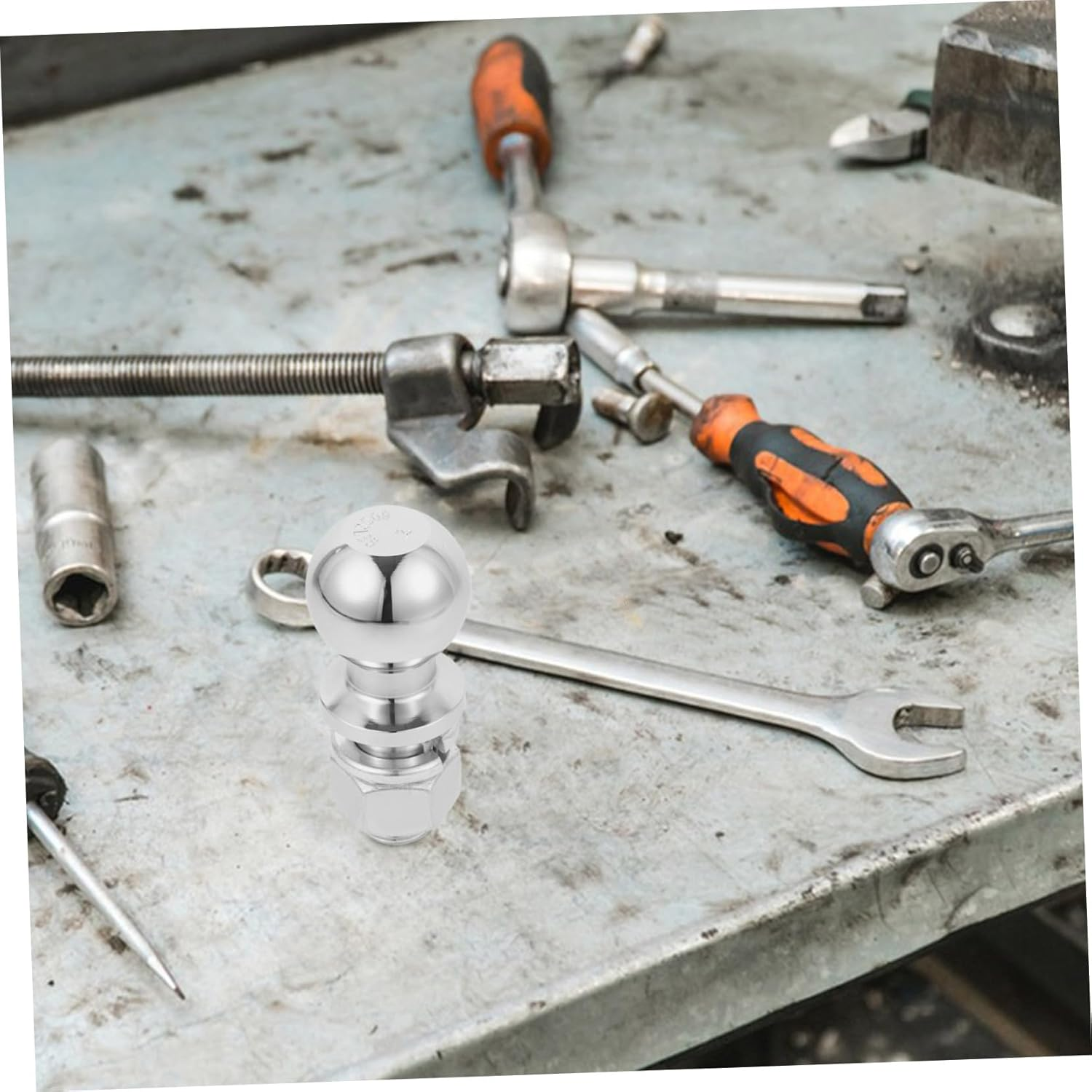 CHILDWEET Trailer Ball Joint Hitch Tow Ball Heavy Duty Trailer Hitch Accessories image number 6