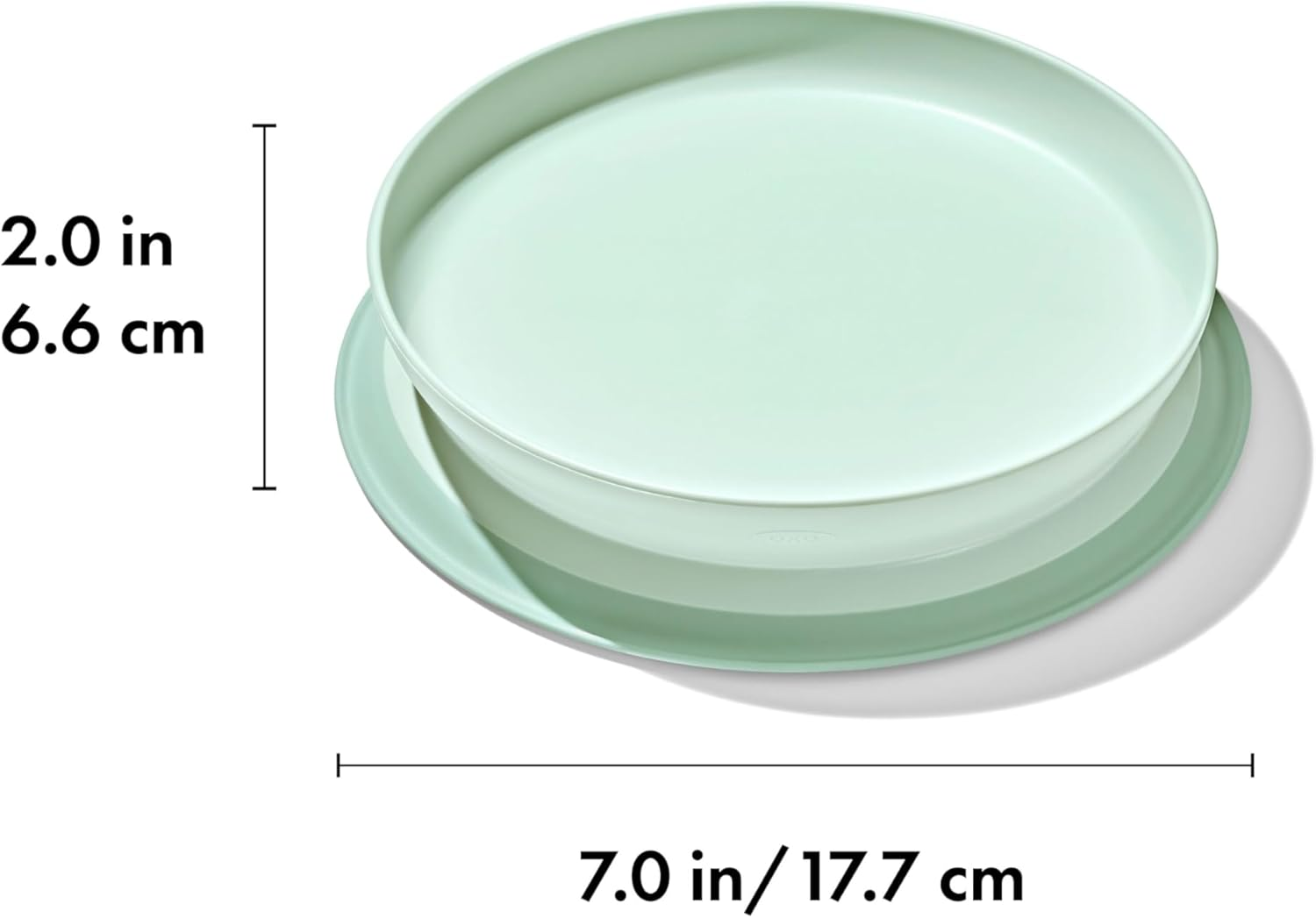 OXO Tot Stick and Stay Suction Plate - Opal image number 2