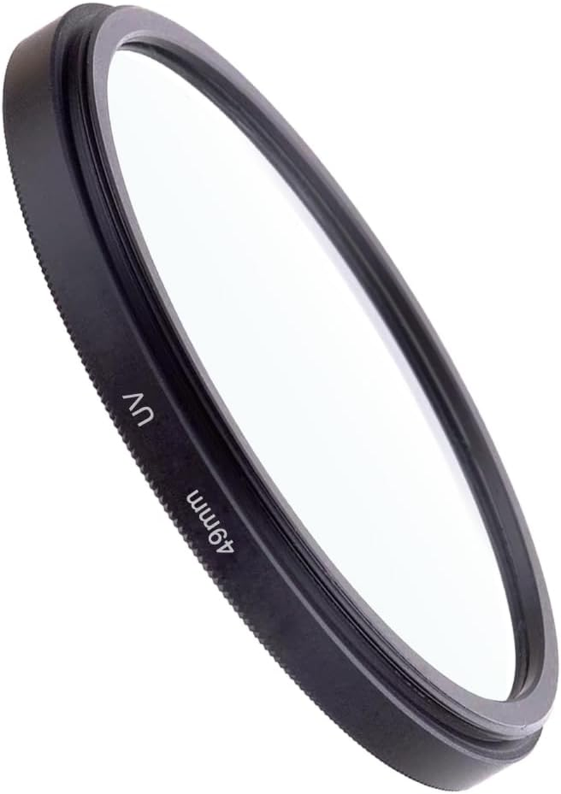 49Mm HD UV Filter for EF-M 15-45Mm Is STM/EF-S 35Mm F/2.8 Is STM/EF 50Mm F/1.8 STM Lens for M6 M50 M100 Camera, 49Mm UV Filter for E-Mount FE 50Mm F/1.8 Lens for Sony Alpha A7R Ⅳ Ⅲ-1 Packs image number 1