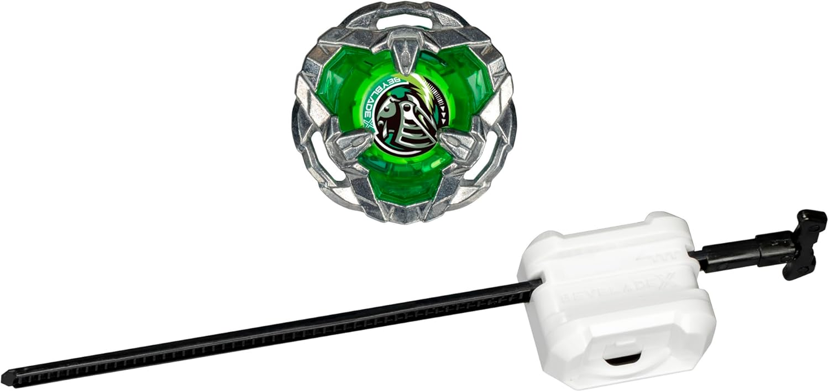 Beyblade X Helm Knight 3-80N Starter Pack Spinning Top and Starter image number 1