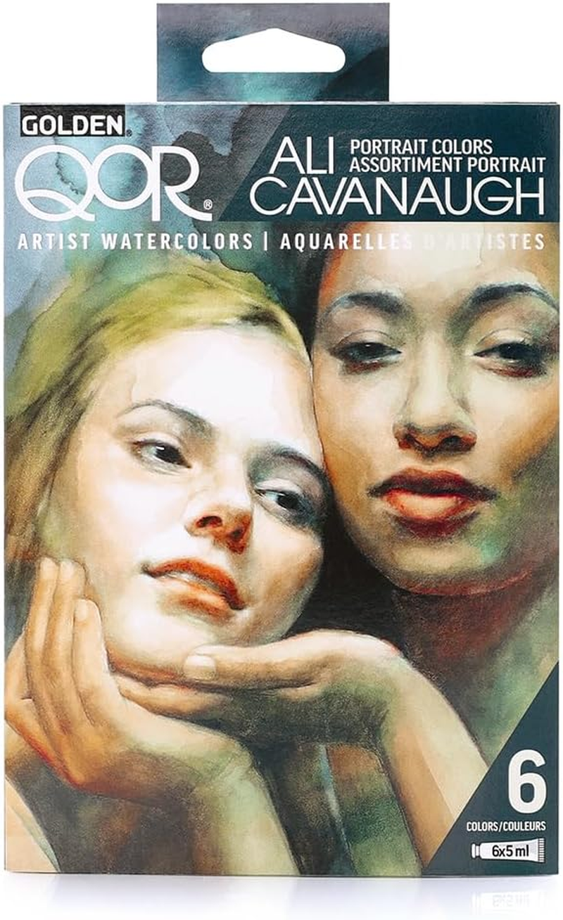 Qor Ali Cavanaugh Portrait Colors Set - 6 Colors (5 Ml Tubes) image number 4