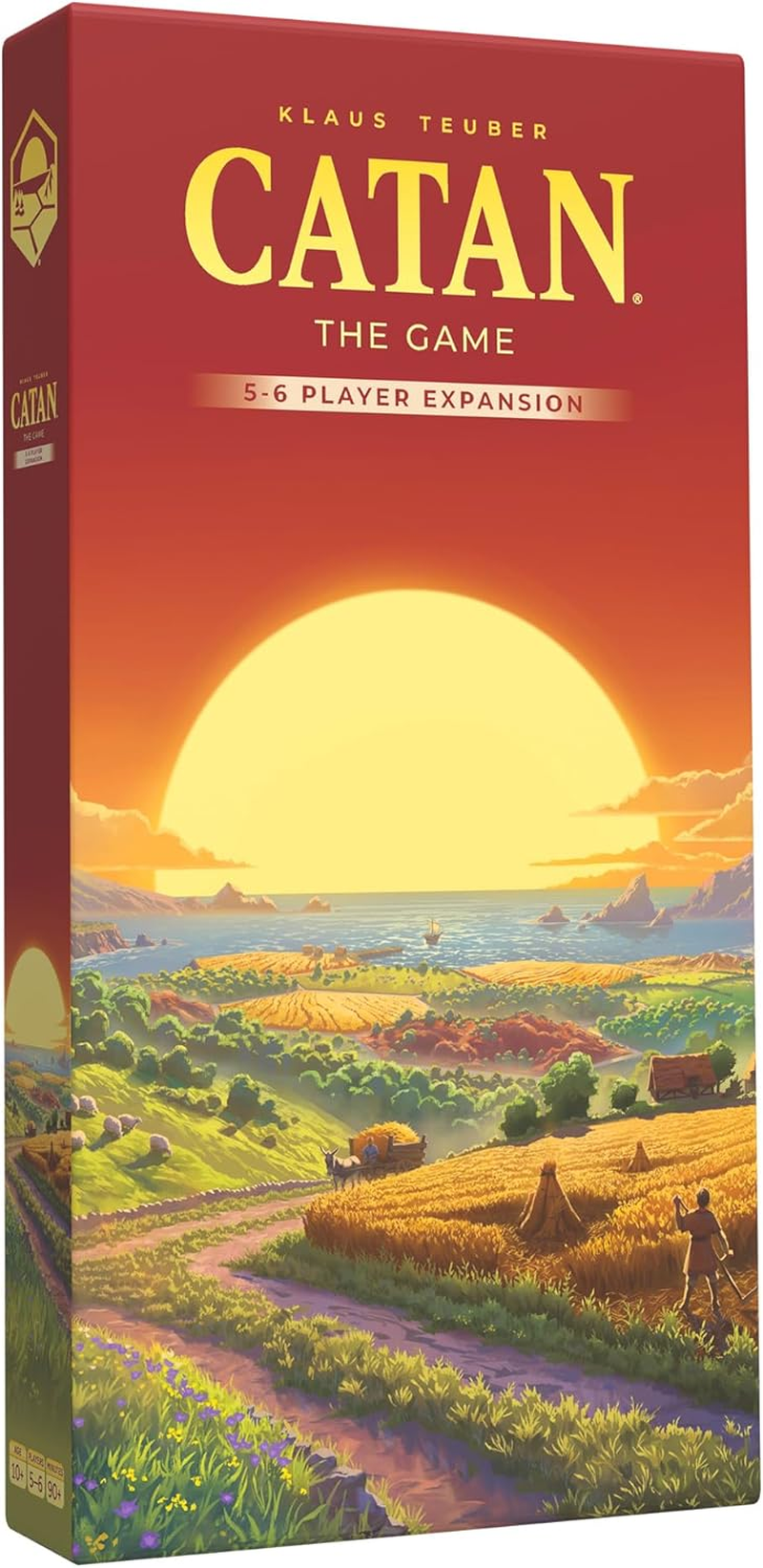 CATAN 5-6 Player Board Game Extension (6Th Edition) Add More Players to Your Adventure, Ages 10+, 3-6 Players, 60-90 Minute Playtime, Made by Catan Studio